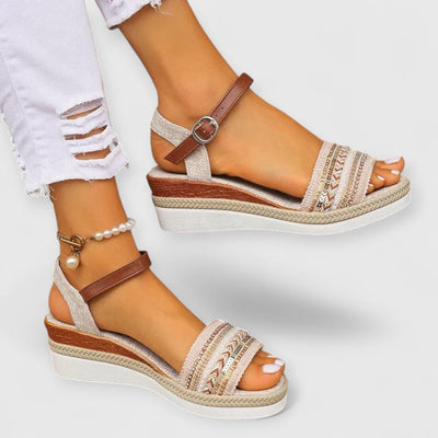 Miona Sandalias de Estilo Náutico