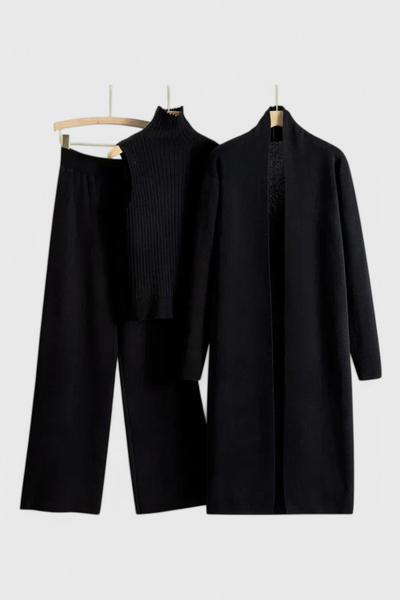 Conjunto de Punto de 3 Piezas Mahalia