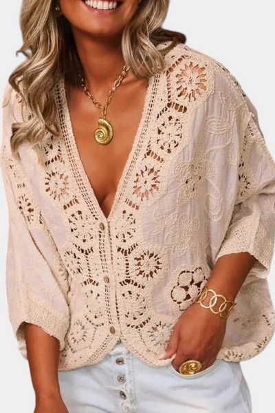 Adele Crochet Top