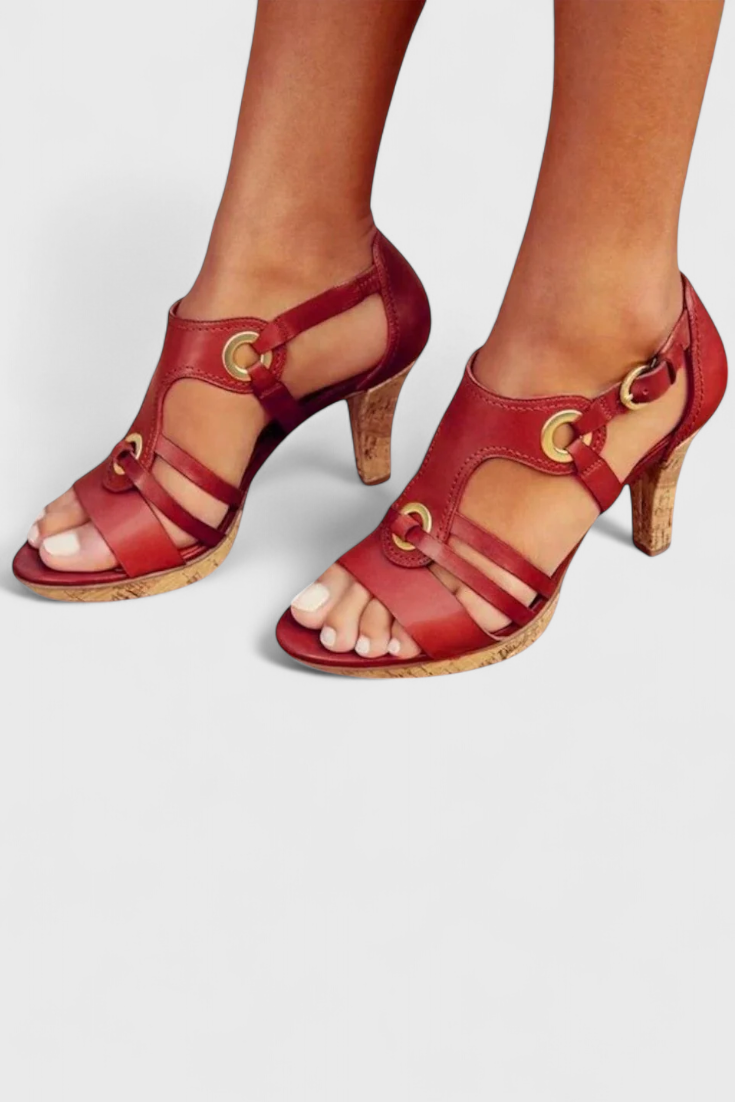Gisèle Sandalias Elegantes y Cómodas con Tacón