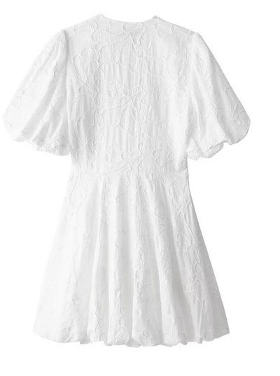Soreli™ Vestido Nola con Flores Bordadas