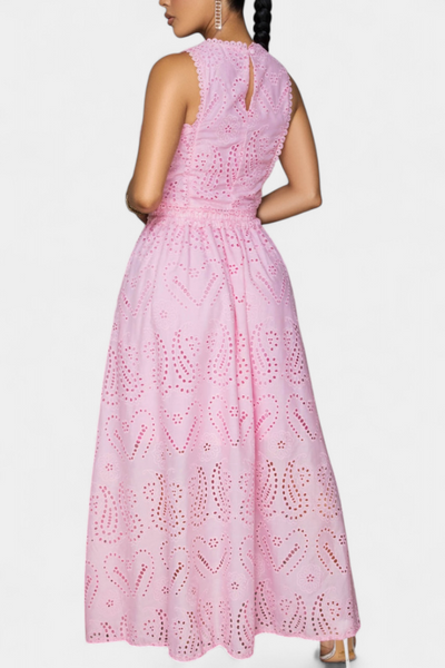 Conjunto Romántico de Encaje Floral Danitza