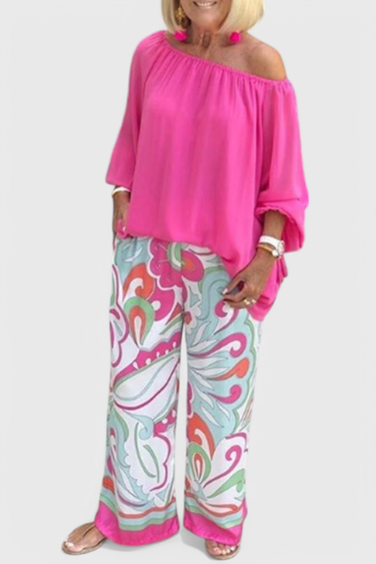 Alice Conjunto de Verano Casual y Elegante