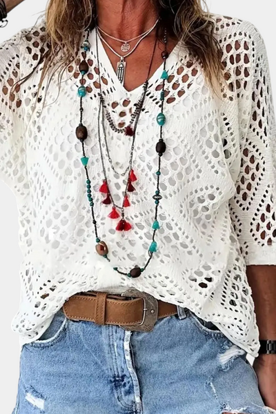 Lace Blouse Fern