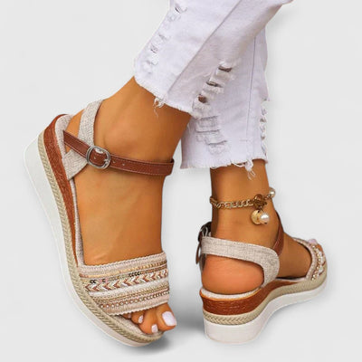 Miona Sandalias de Estilo Náutico
