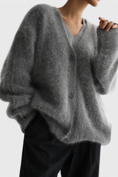 Suave Cardigan Daniela de Mezcla de Cachemira