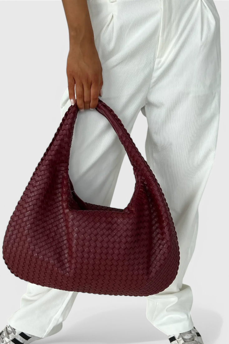 Tilly Bolsa de Hombro Tejida