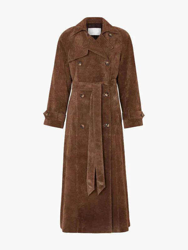 Musa™ | Abrigo Trench de Ante
