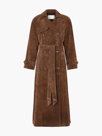 Musa™ | Abrigo Trench de Ante