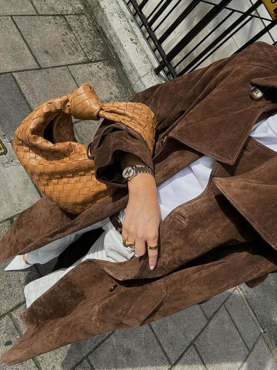 Musa™ | Abrigo Trench de Ante
