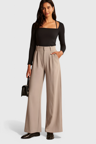Tinashe Pantalones de Pierna Ancha a Medida