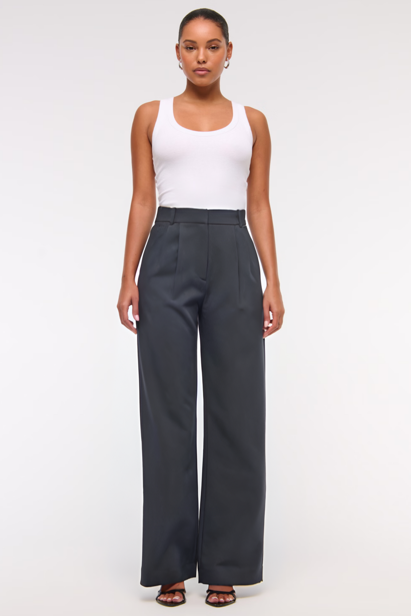 Tinashe Pantalones de Pierna Ancha a Medida