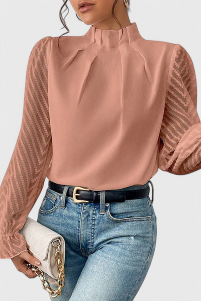 Helga Camisa de Manga Larga Estilo Náutico