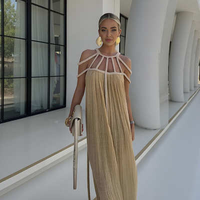 Nefira™ – Vestido con Tirantes Finos y Espalda Descubierta