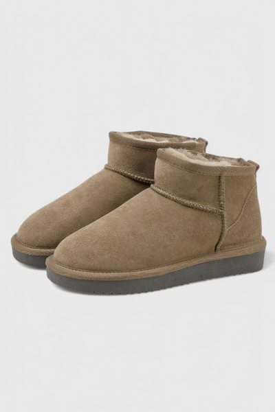 Botas de Tobillo Forradas de Shearling Adelaide