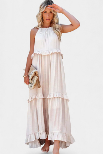 Vestido Monica: Comodidad Atemporal y Frescura Natural