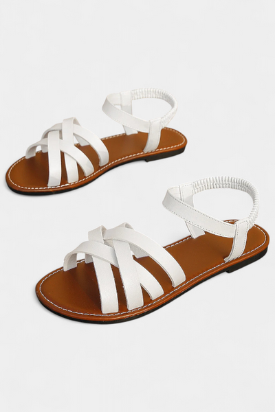 Sandalias Planas Romee con Tiras y Confort Duradero