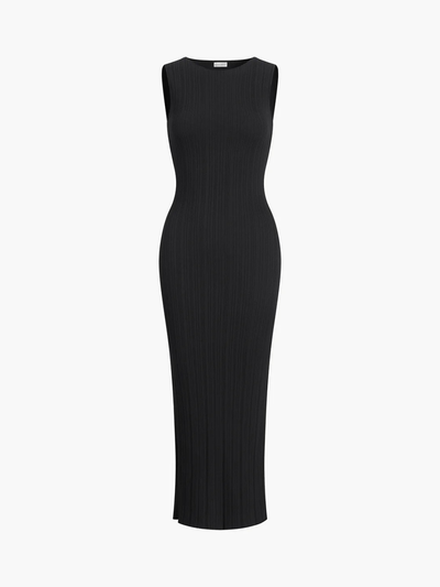 Georgia® | Vestido Acanalado de Líneas Sin Esfuerzo