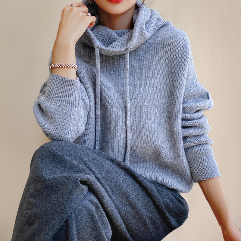 Musa™ | Sudadera acogedora con capucha estilo pulóver