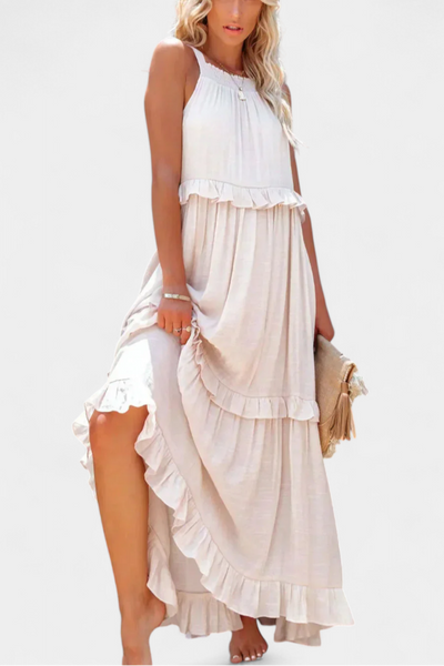 Vestido Monica: Comodidad Atemporal y Frescura Natural