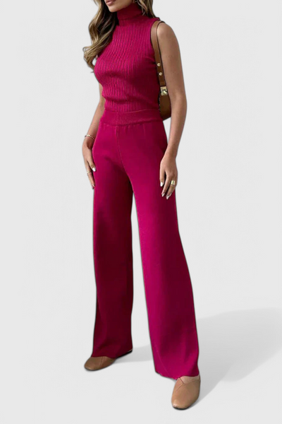 Conjunto de Punto de 3 Piezas Mahalia