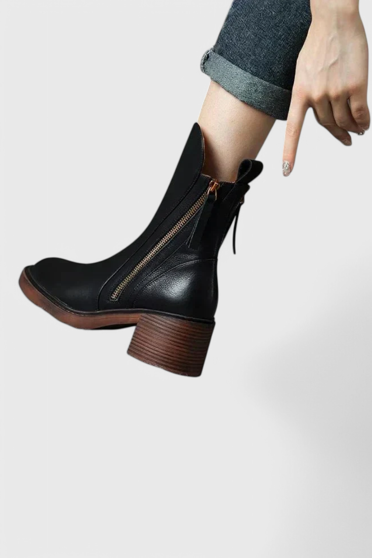 Irina Botas de Tobillo para un Look Elegante y Desenfadado