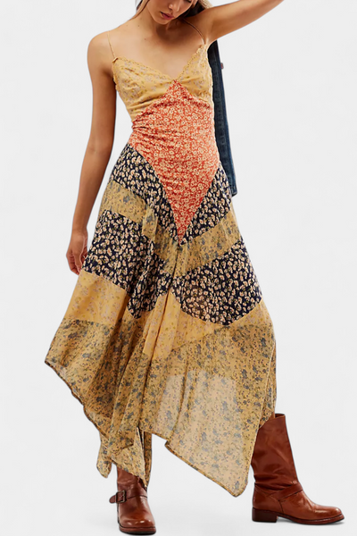 Vestido Maxi Francine con Estampado Floral
