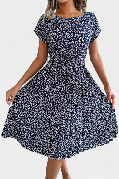 Vestido Midi Floral Galilea con Toque Campestre