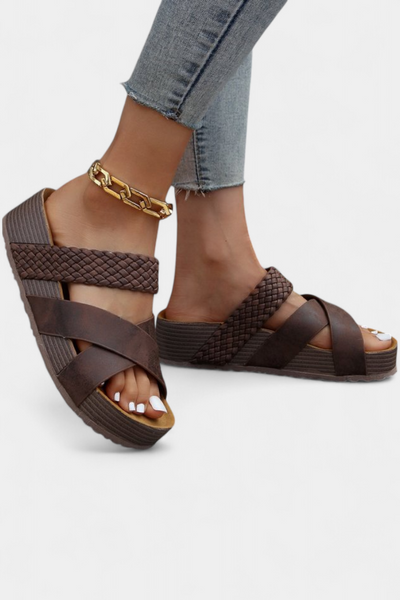 Sandalias Elegantes Osela con Suela Confortable y Soporte Diario