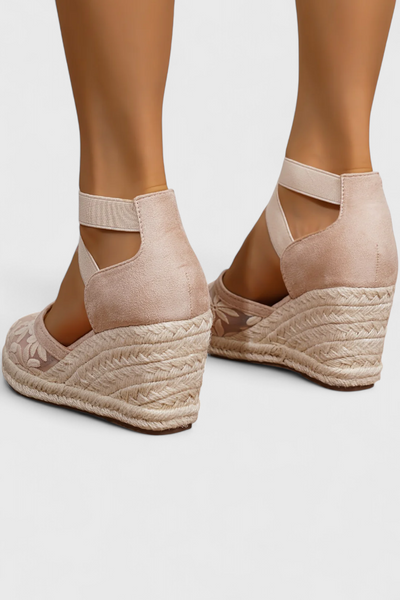 Sandalias Ortopédicas Phylis con Diseño Floral y Plataforma Elevada