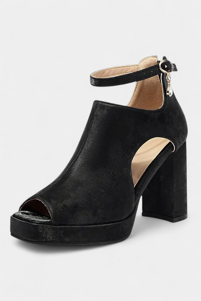 Lopez Multicolor Chunky Heels