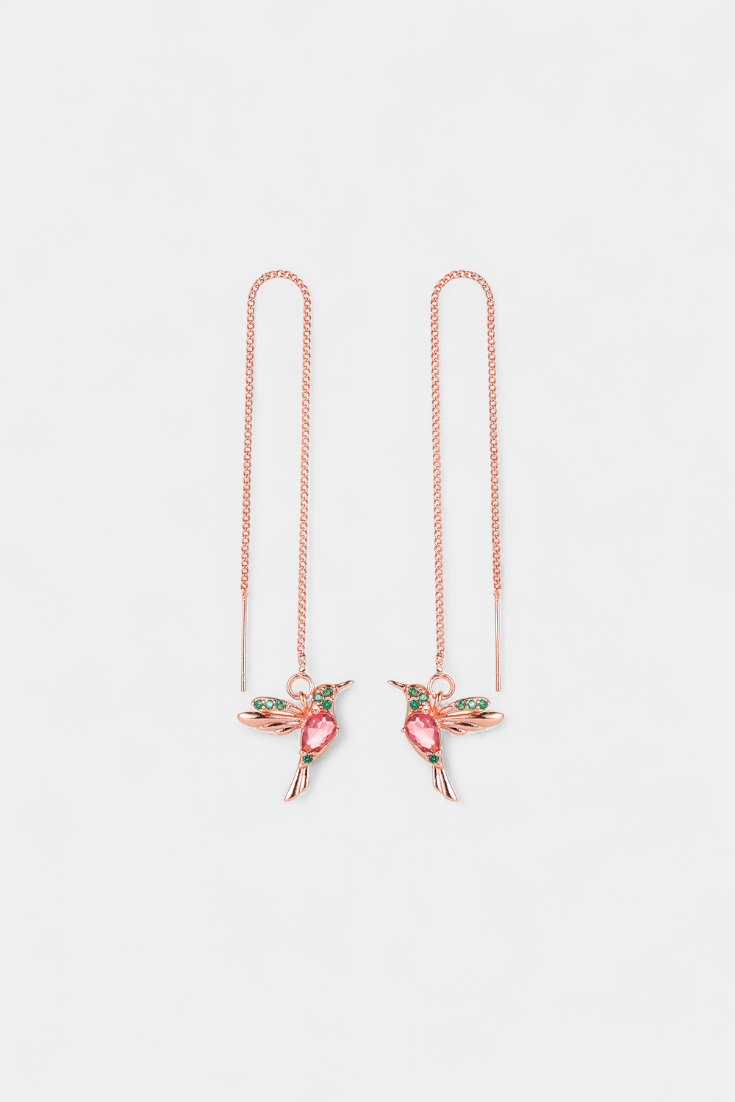 Assorted Zirconium Bird Earrings