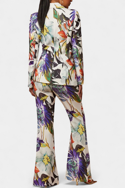Nicolette Floral Tailored Set