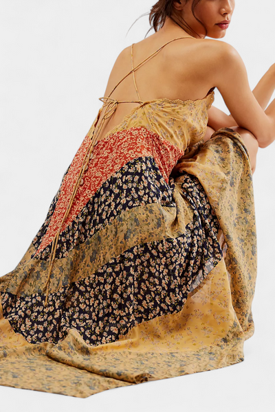 Vestido Maxi Francine con Estampado Floral