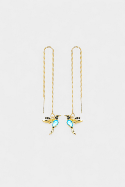 Assorted Zirconium Bird Earrings