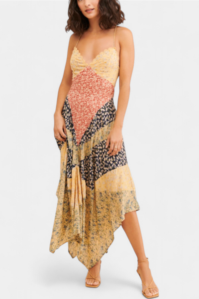 Vestido Maxi Francine con Estampado Floral
