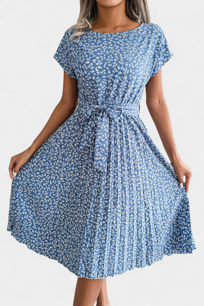 Vestido Midi Floral Galilea con Toque Campestre