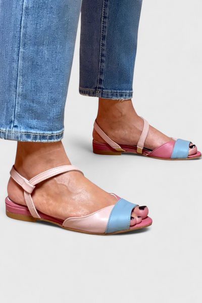 Sandalias Elegantes Juralina con Correa al Tobillo y Plantilla Confortable