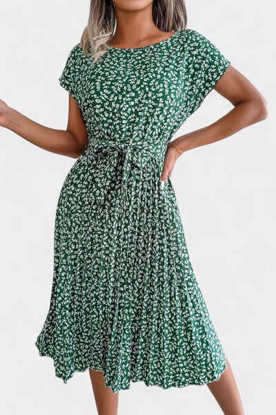 Vestido Midi Floral Galilea con Toque Campestre