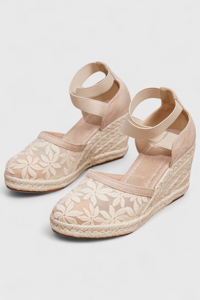 Sandalias Ortopédicas Phylis con Diseño Floral y Plataforma Elevada