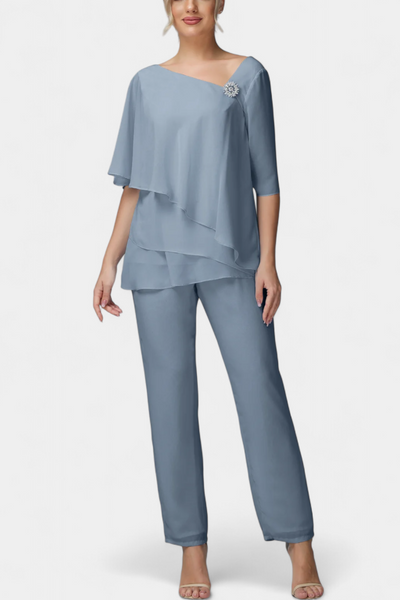 Conjunto de Dos Piezas Dinah con Silueta Femenina Elegante y Cómoda