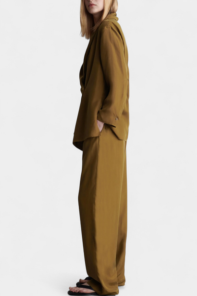 Sue Conjunto de Blazer con Solapas y Pantalones Coordinados