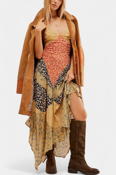 Vestido Maxi Francine con Estampado Floral