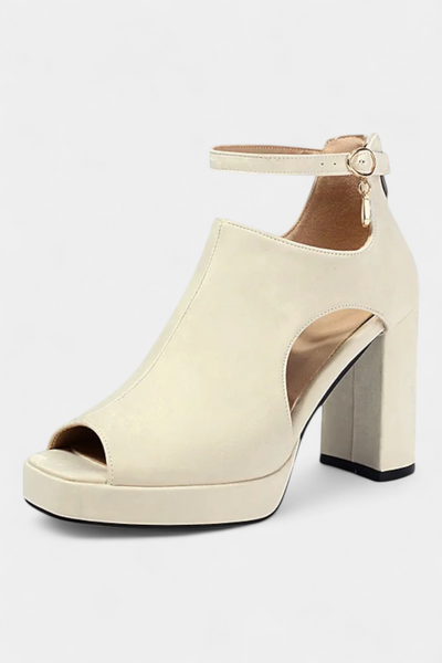 Lopez Multicolor Chunky Heels