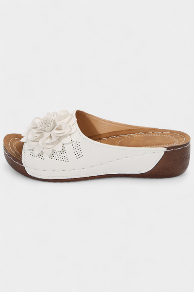 Sandalias Ortopédicas Rica con Flor 3D y Suela Confortable