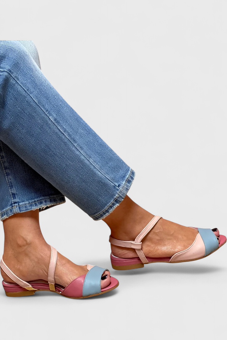 Sandalias Elegantes Juralina con Correa al Tobillo y Plantilla Confortable