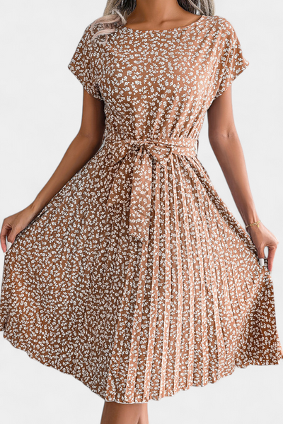 Vestido Midi Floral Galilea con Toque Campestre