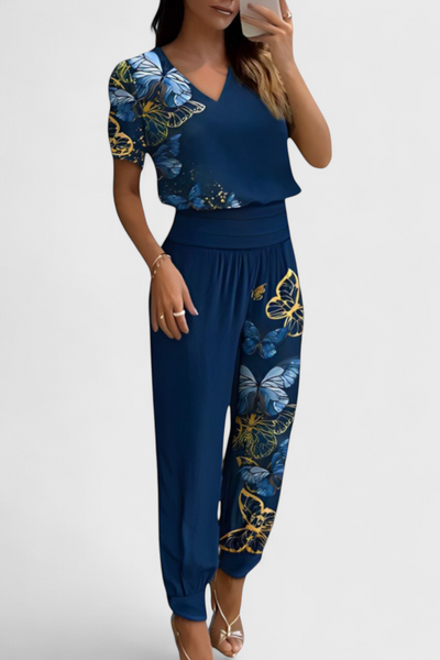 Cassandra Conjunto de Top y Pantalones