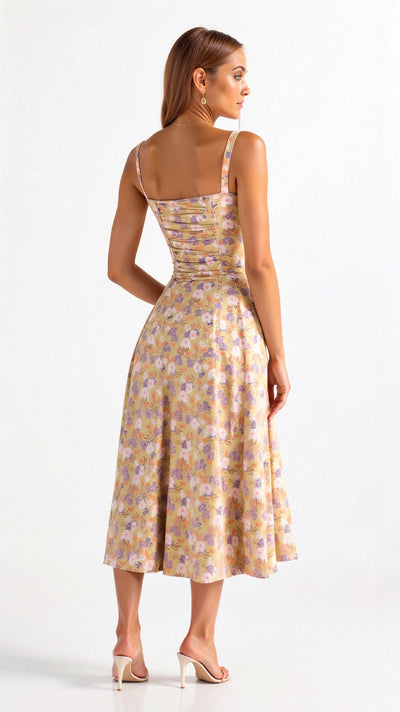 Kiana - Vestido con cola