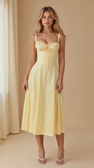 Kiana - Vestido con cola